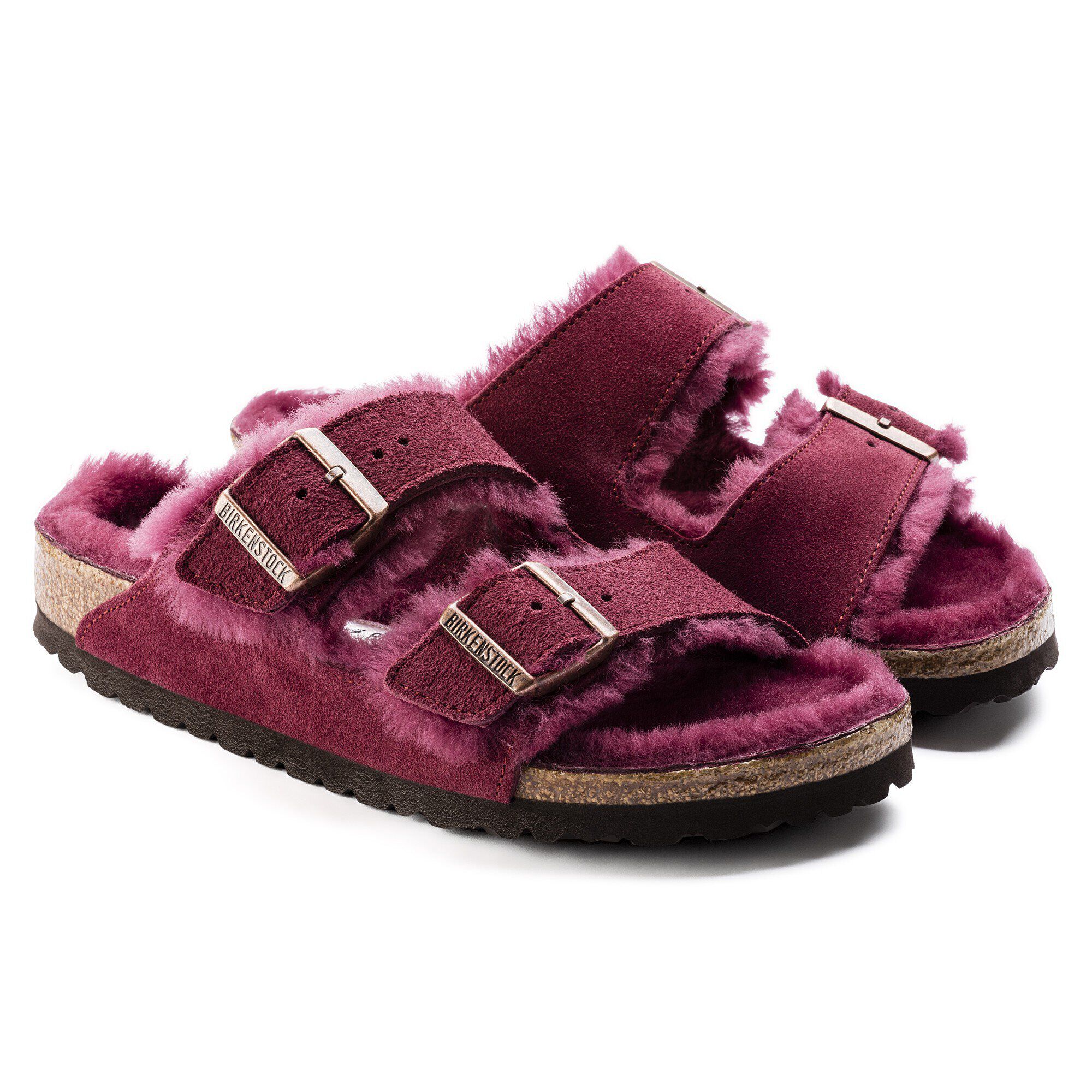 Arizona Shearling Suede Leather