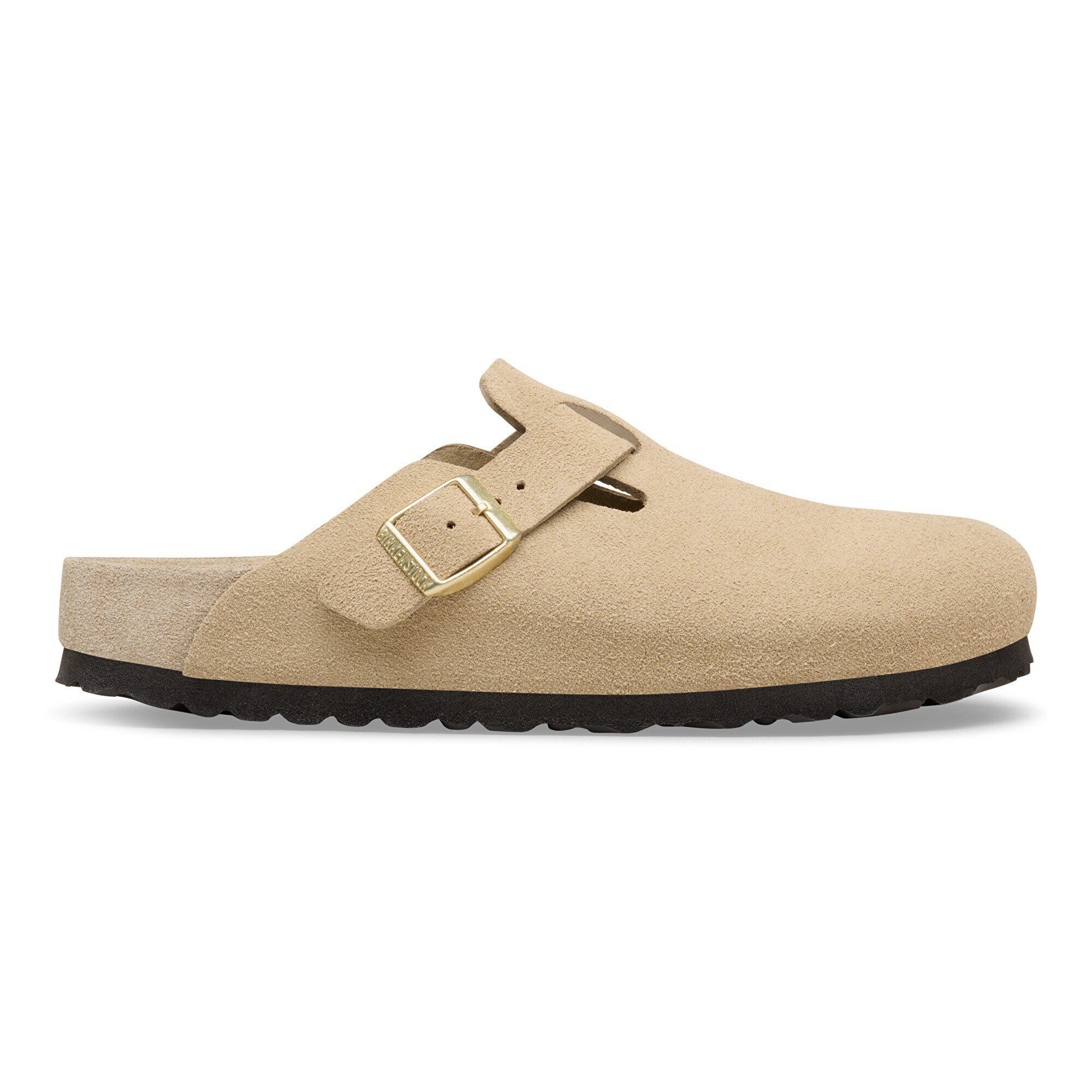 Boston Suede Leather - a side view