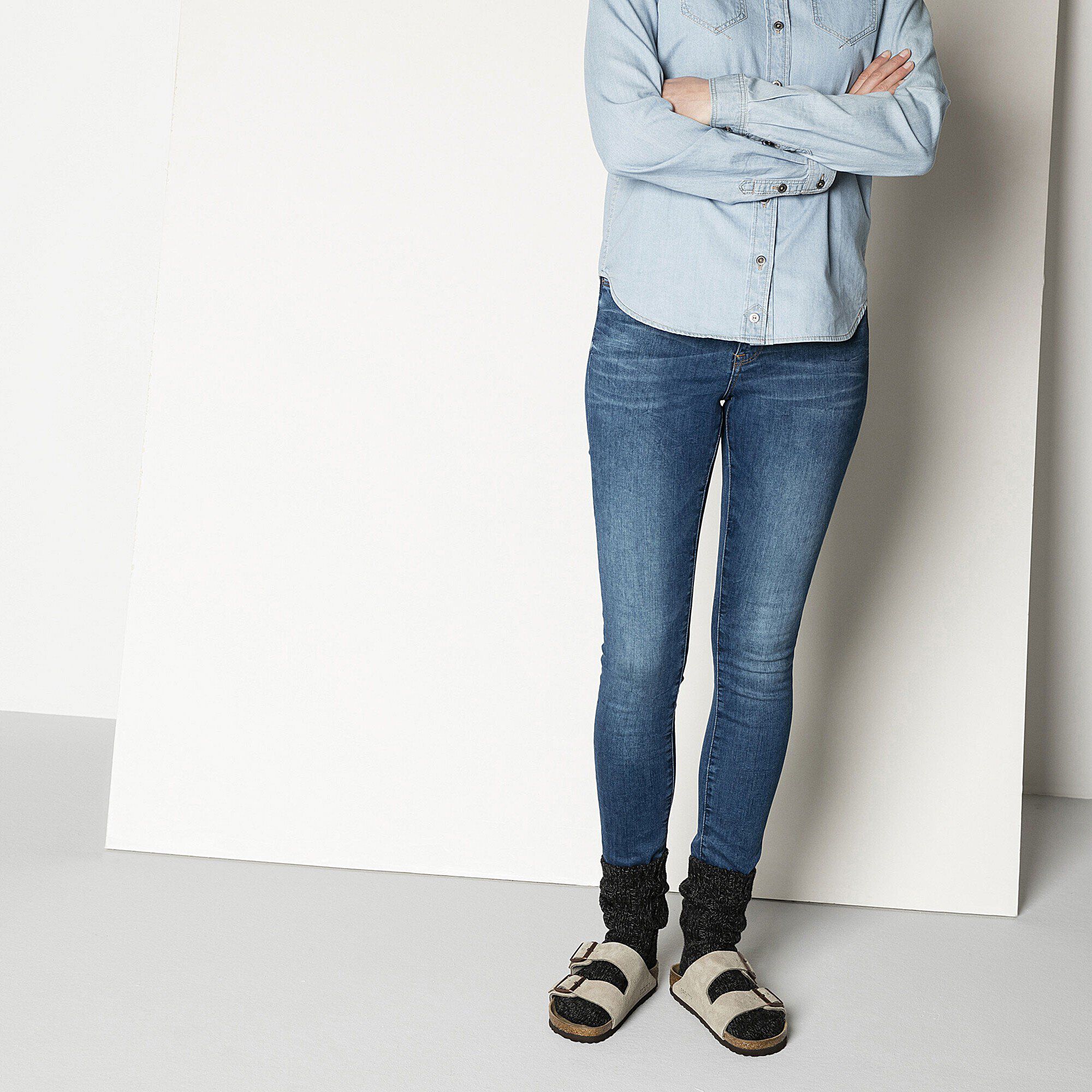 Cotton Twist Women Cotton-Polyamide-Elastane