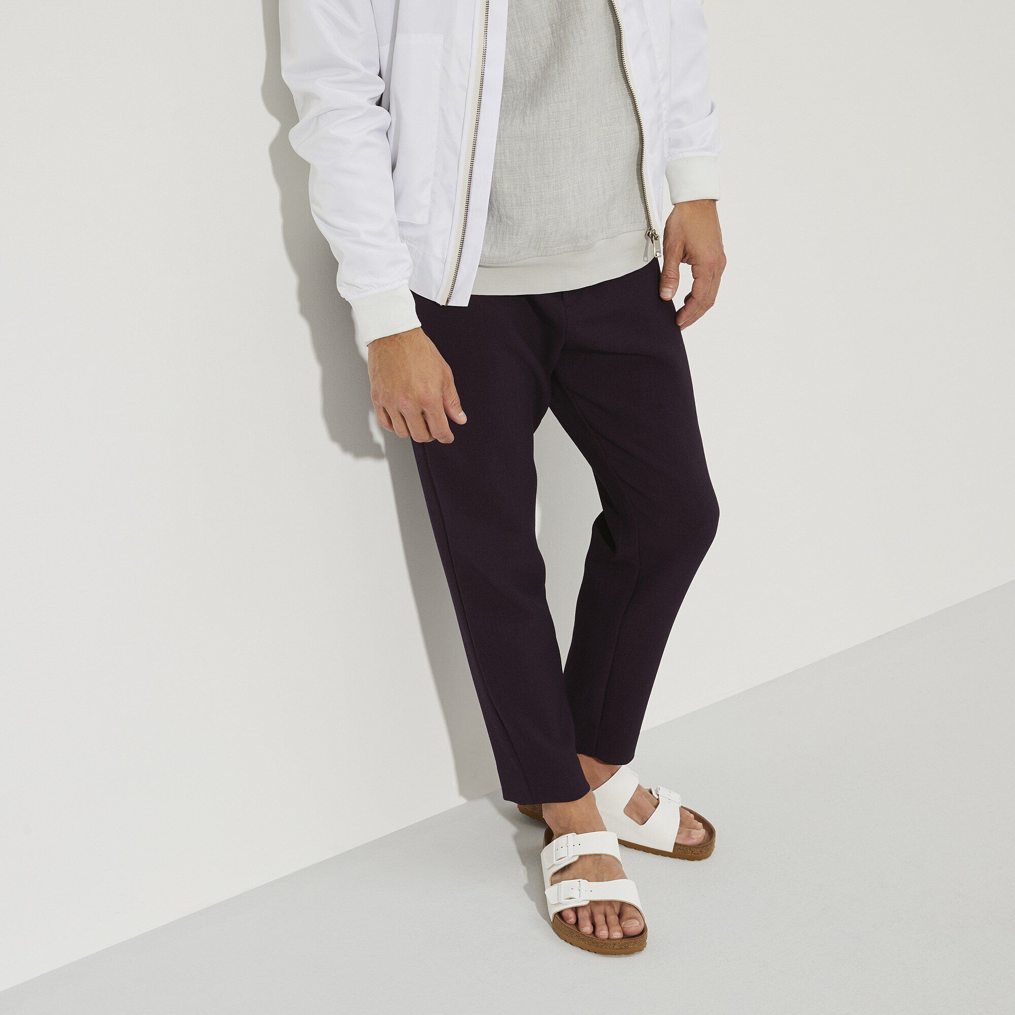   Close-up with a male model