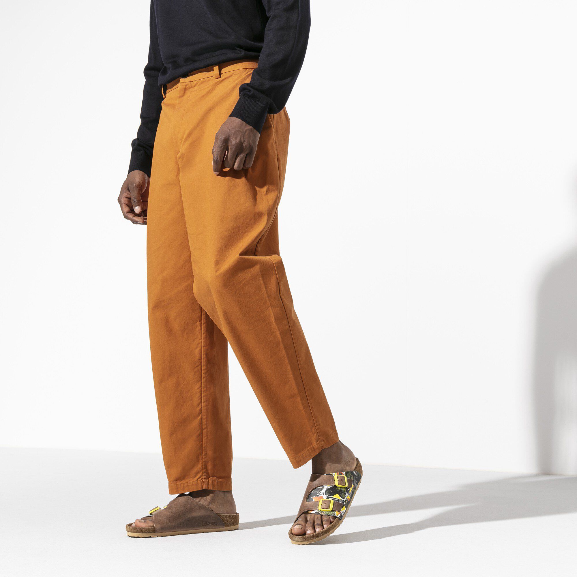   Close-up with a male model
