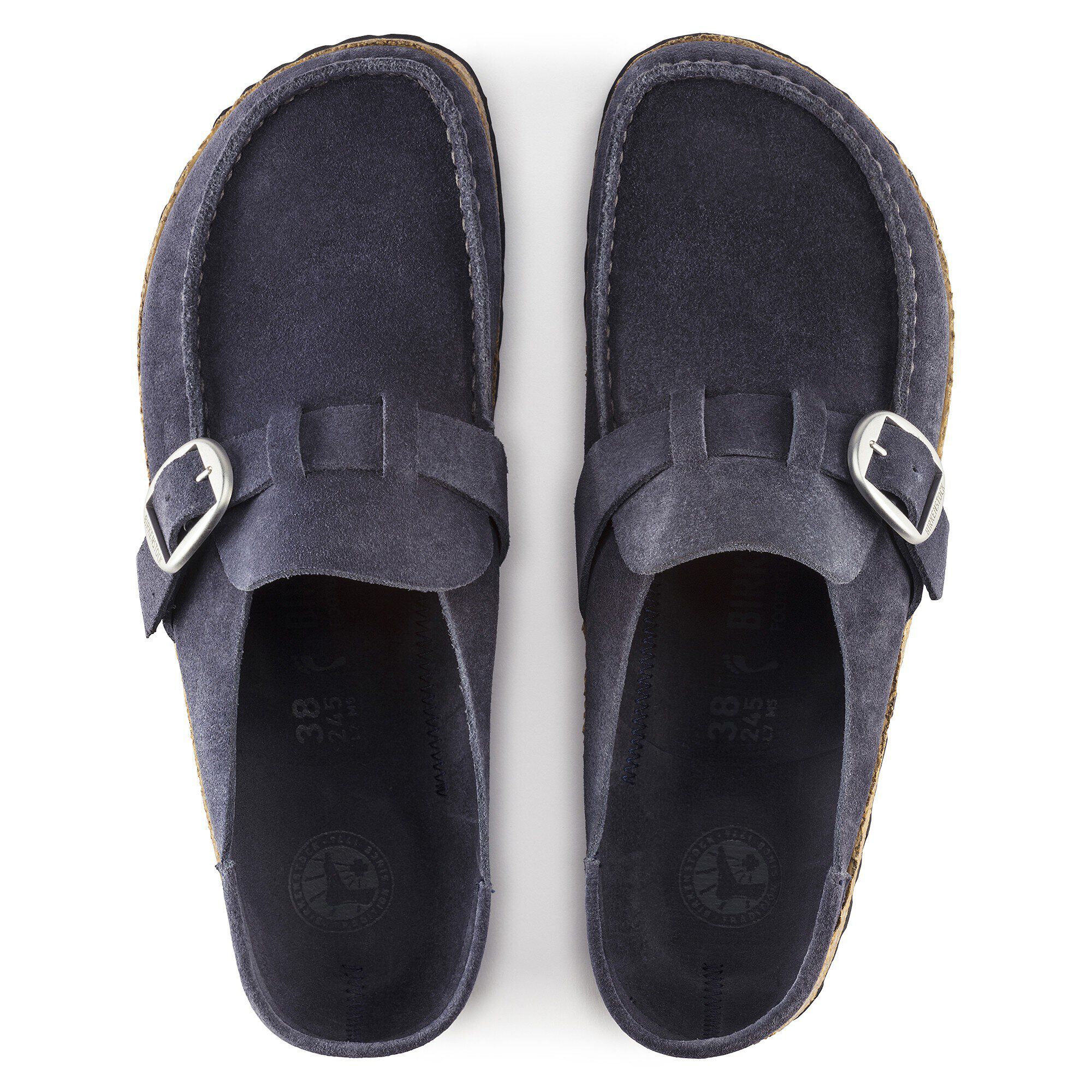 Buckley Suede Leather in Color Navy | BIRKENSTOCK US Buckley Suede Leather in Color Navy | BIRKENSTOCK US