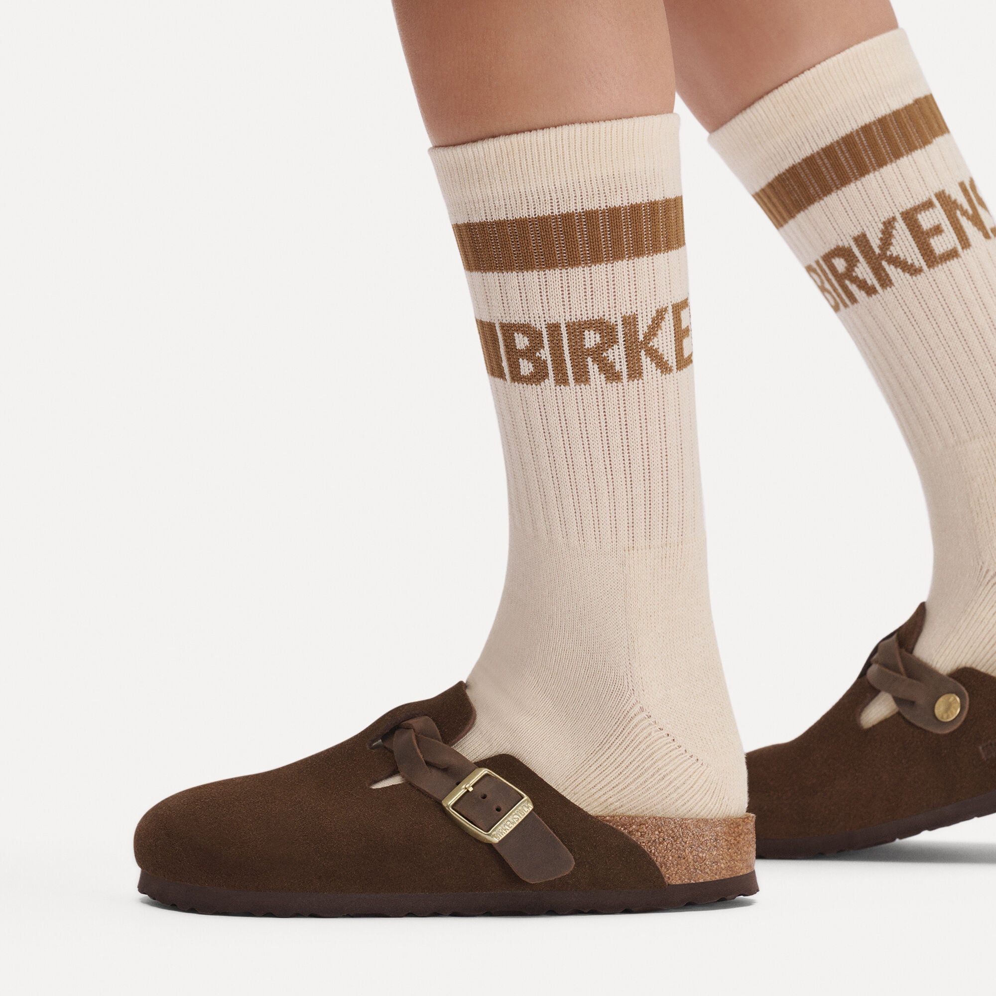 Boston Braided Suede Leather