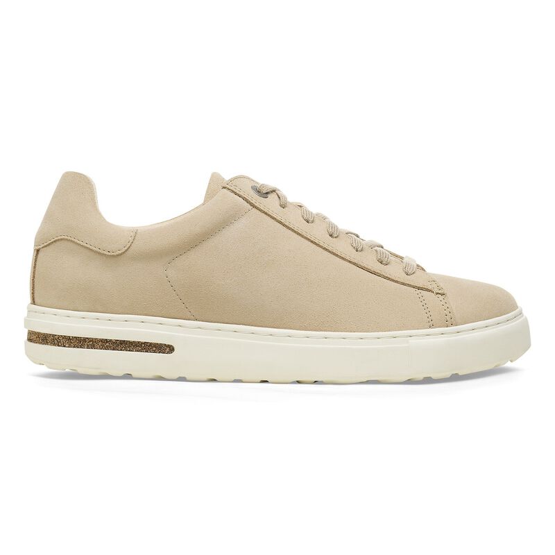 BIRKENSTOCK Bend Low Suede Leather Sandcastle/White City Comfort detail