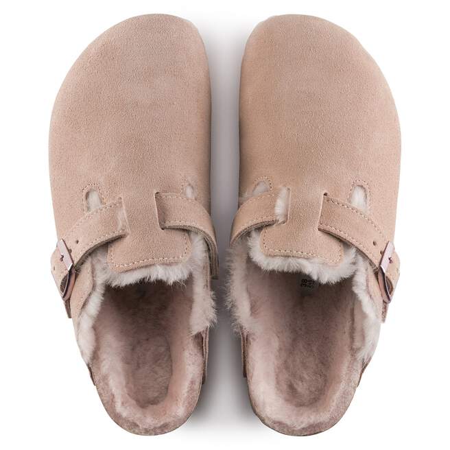 Boston Shearling Suède-Fourrure d’agneau