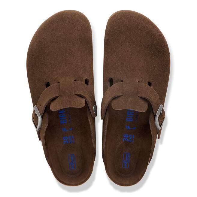 Boston Soft Footbed Suede Leather