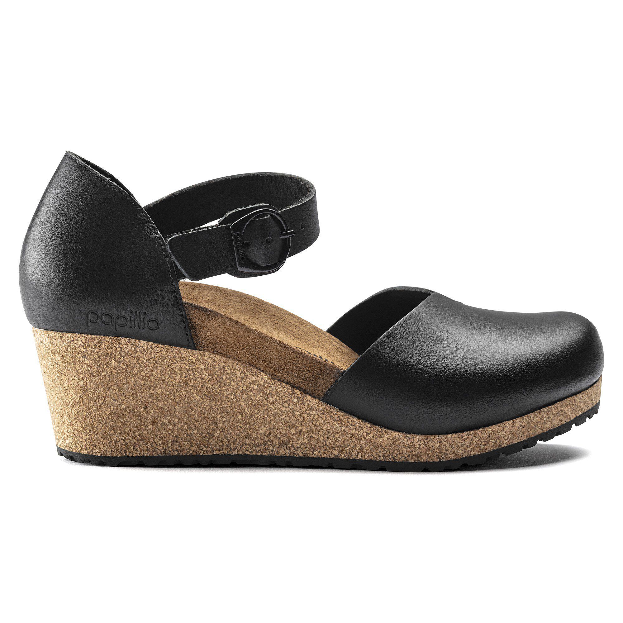 美品　BIRKENSTOCK Papillio Mary 37 Mary Leather in Color Black | BIRKENSTOCK Canada