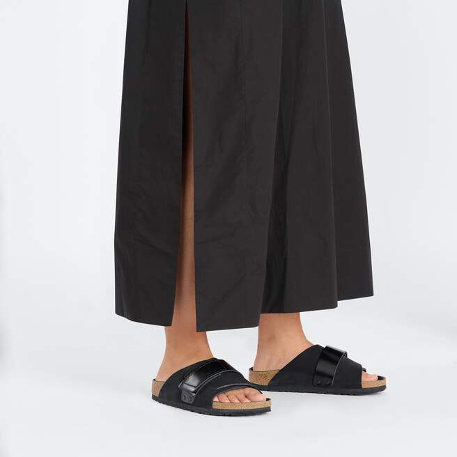 Kyoto Nubuck Leather Black