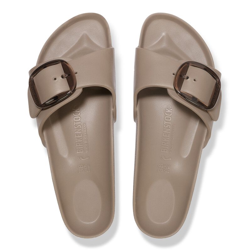 BIRKENSTOCK Madrid Big Buckle EVA Gray Taupe Contour Sole detail