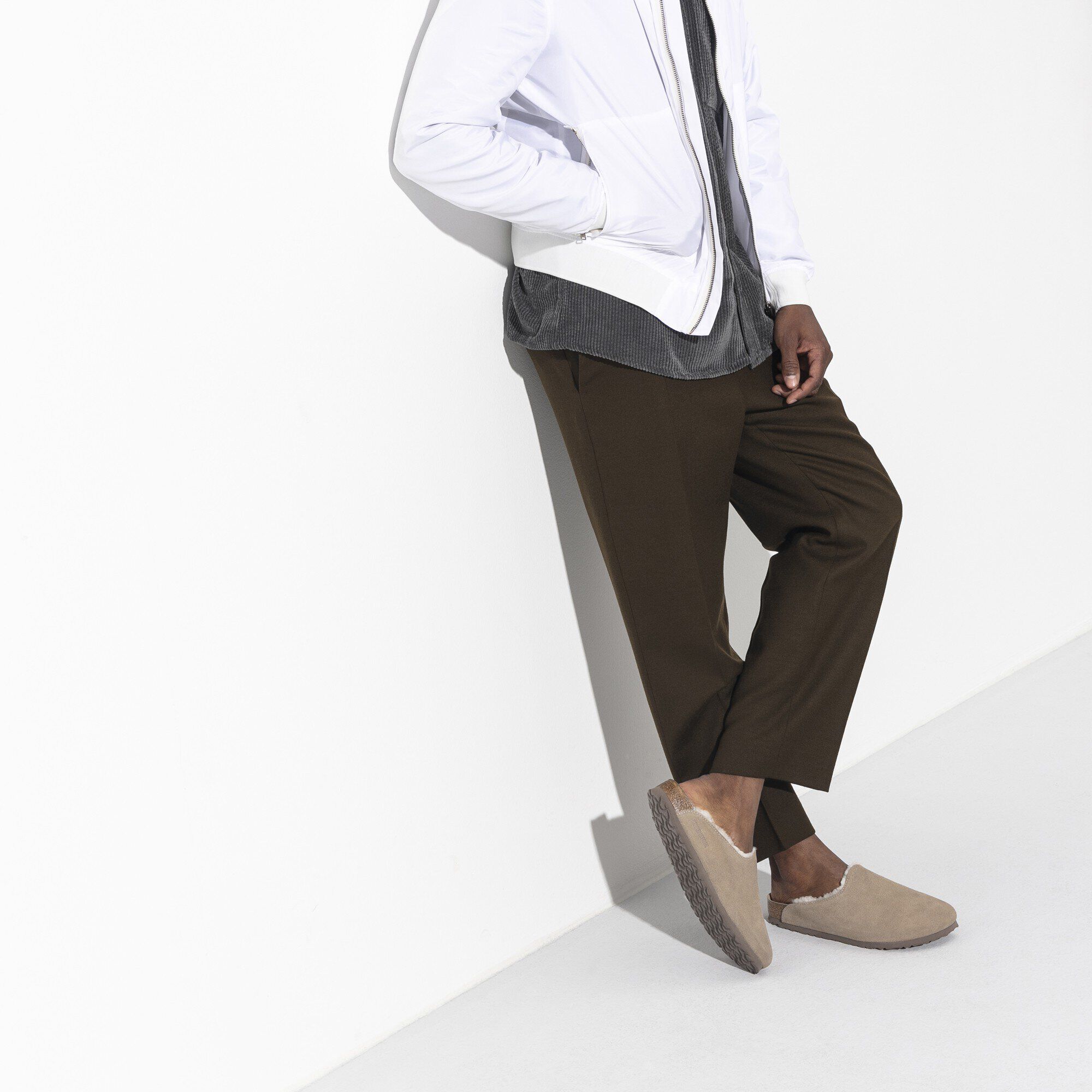   Close-up with a male model
