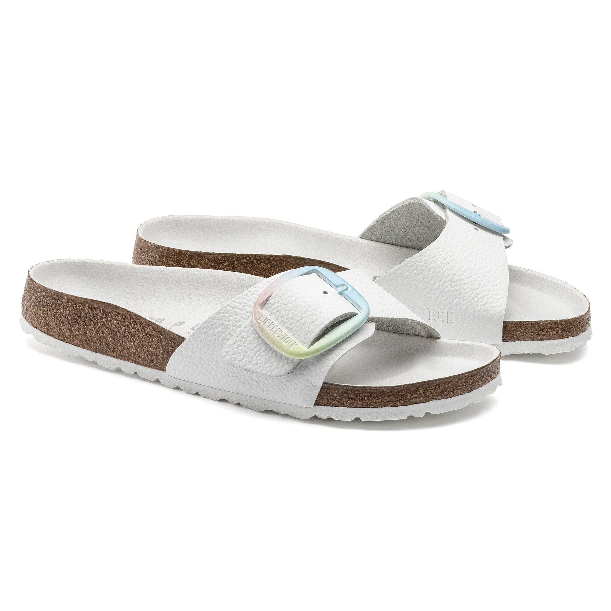 Madrid Big Buckle Leather - shown as a pair