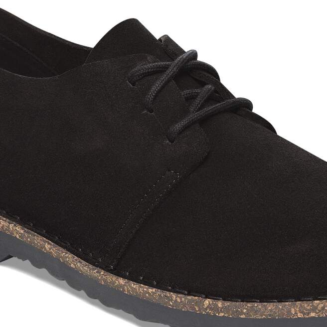 Sw 656 Uppsala Low Suede Leather in Color Black | BIRKENSTOCK US