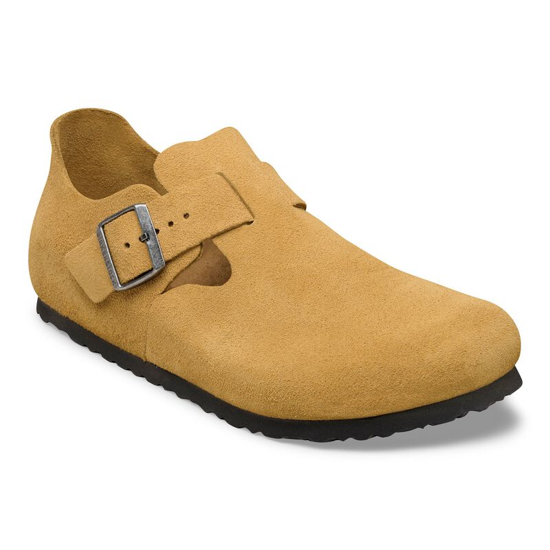 BIRKENSTOCK London Suede Leather Carafe Walk Edit detail