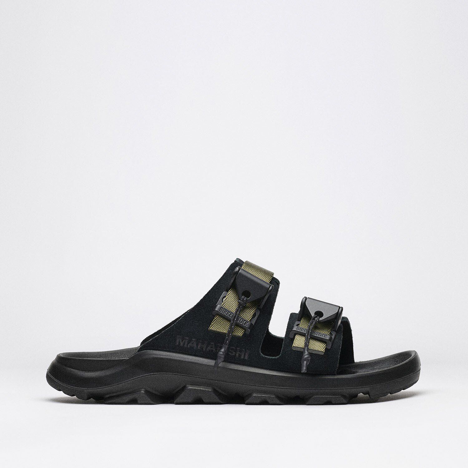 Maharishi Pack Nubuck Leather-Textile - a top view