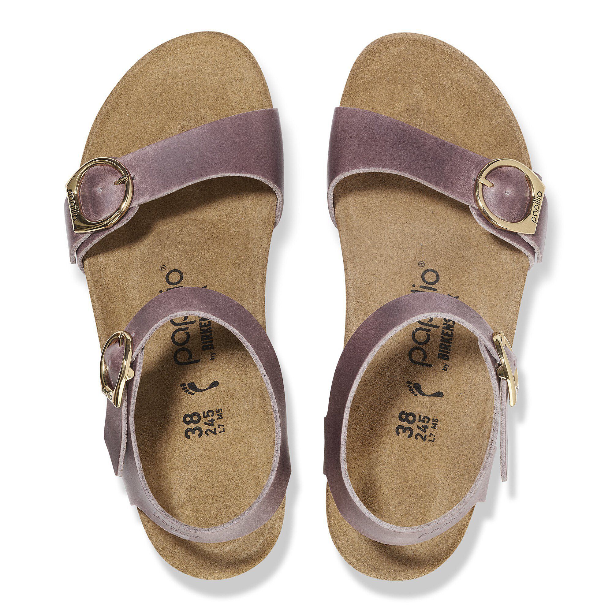 Soley Ring-Buckle Natural Leather