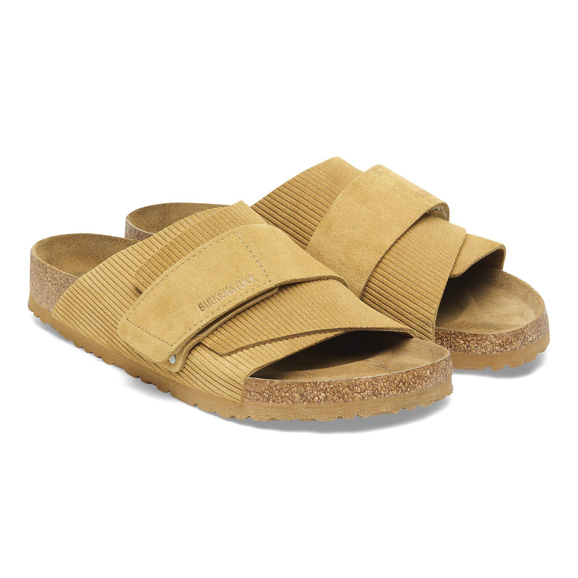 BIRKENSTOCK Kyoto 39 コーデュロイ　コークブラウン Kyoto Suede Embossed in Color Corduroy Cork Brown