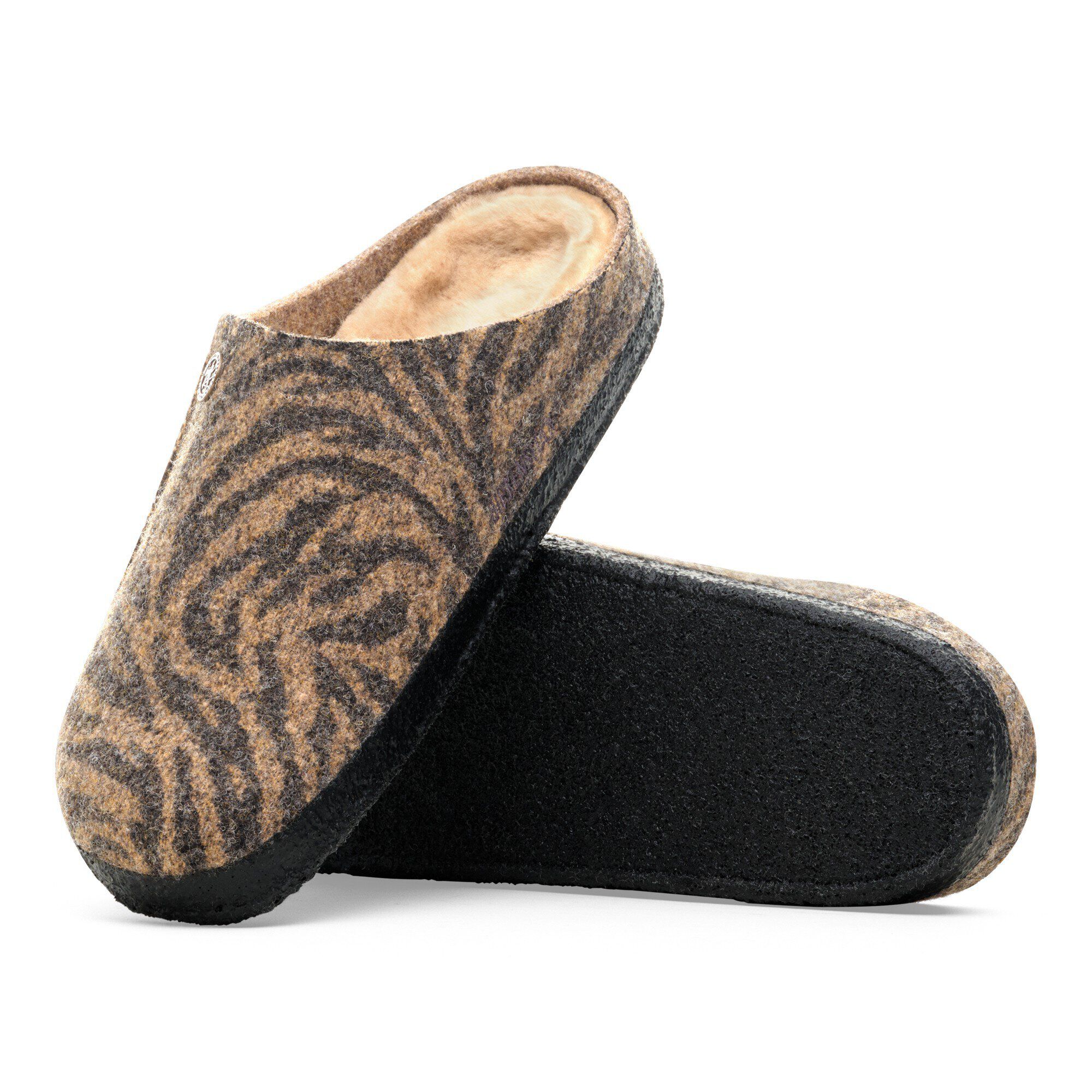 Zermatt Wool Felt in Color Zebra Toffee | BIRKENSTOCK US