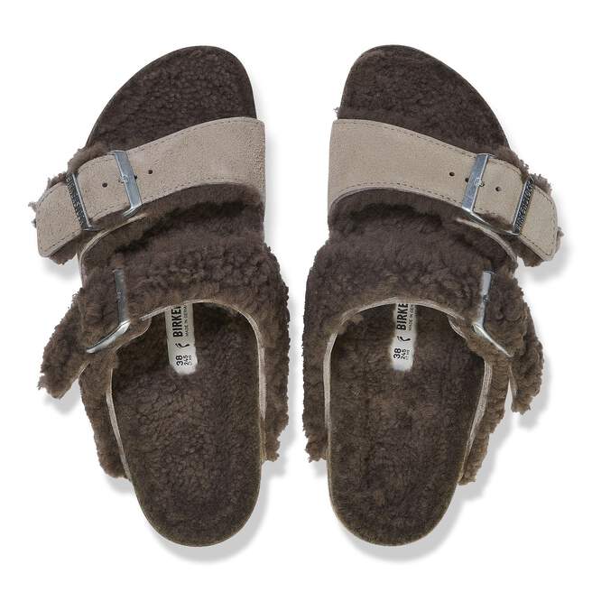 Arizona Teddy Split Suede Leather-Shearling