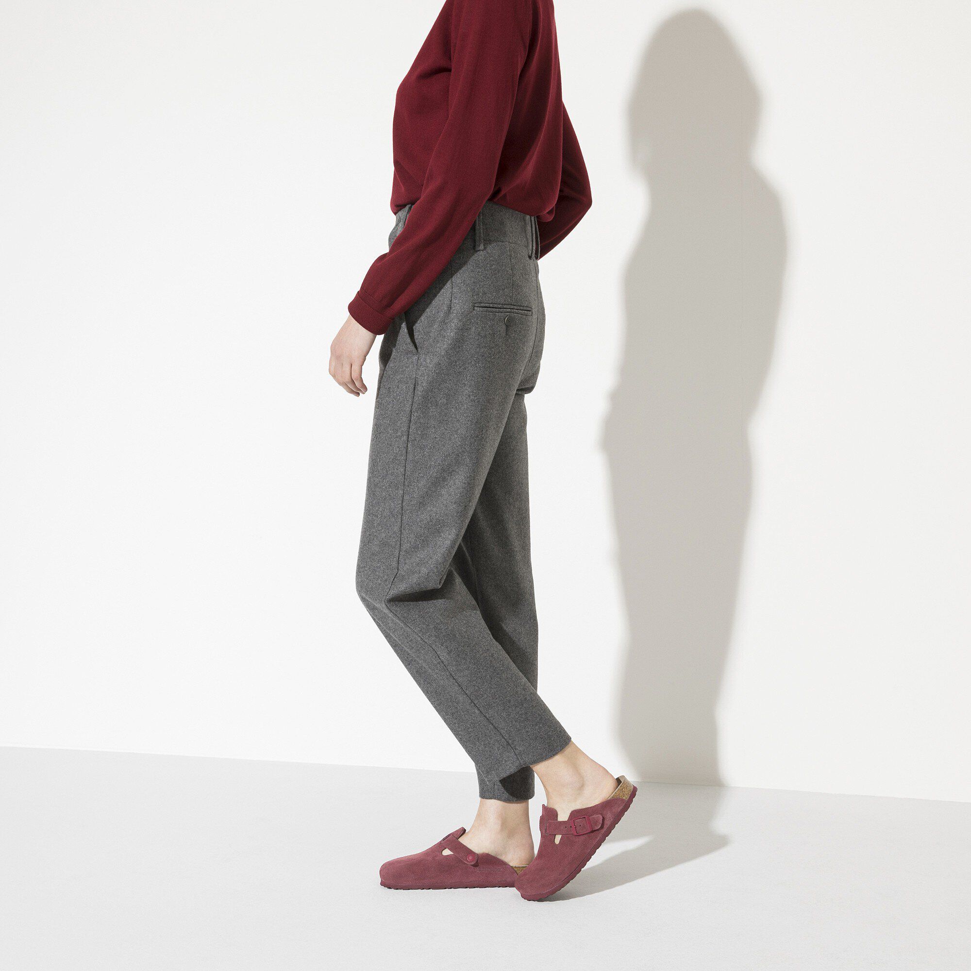 Boston Soft Footbed Suede Leather