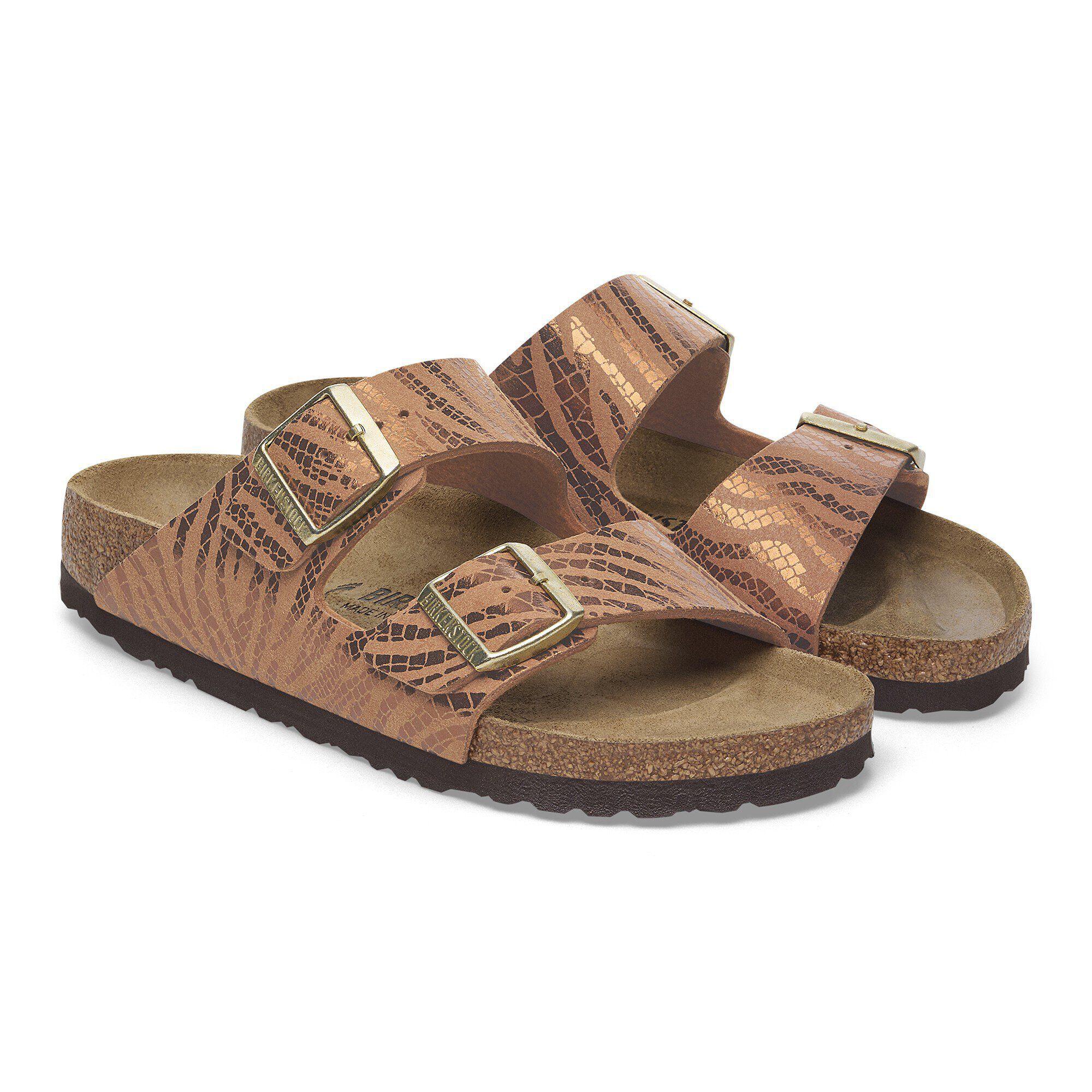 Arizona Synthetics in Color Pecan | BIRKENSTOCK US