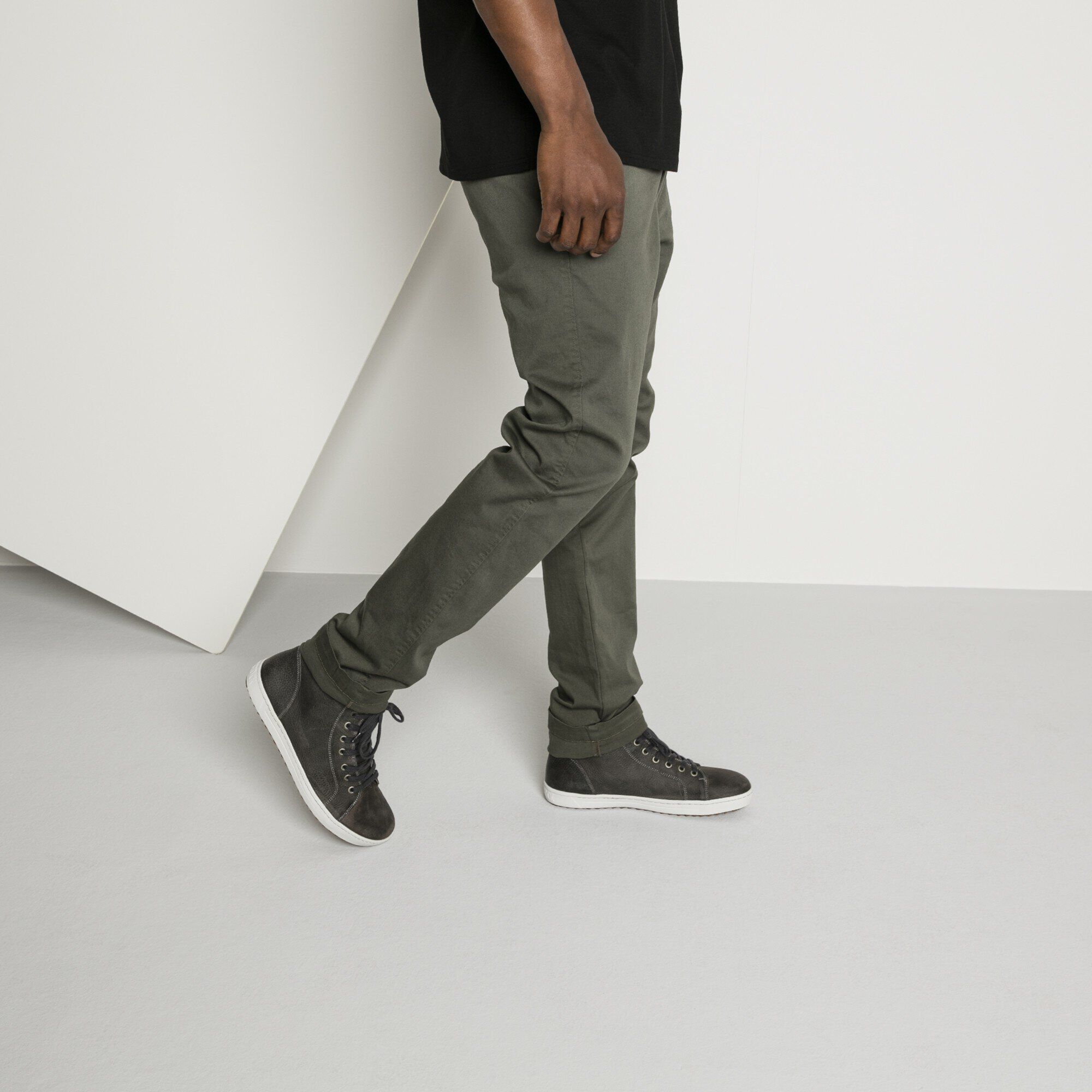   Close-up with a male model