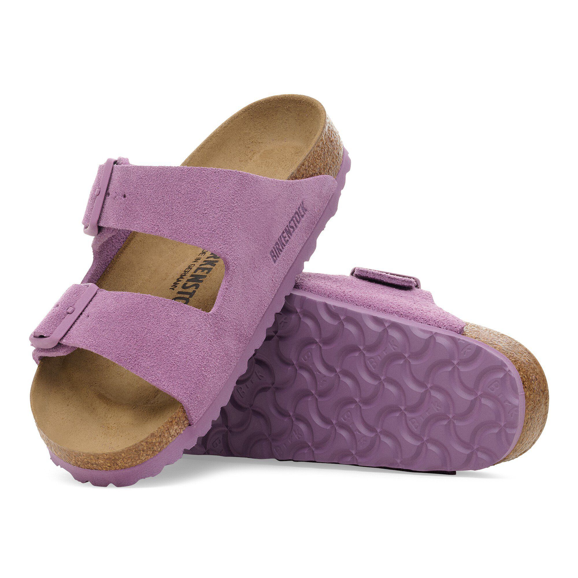 靴 BIRKENSTOCK Arizona suede 25cm Birkenstock Arizona Soft Footbed Suede Sandal