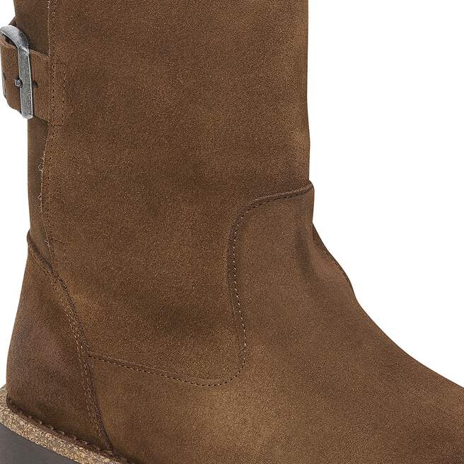 Uppsala Shearling Suede Leather