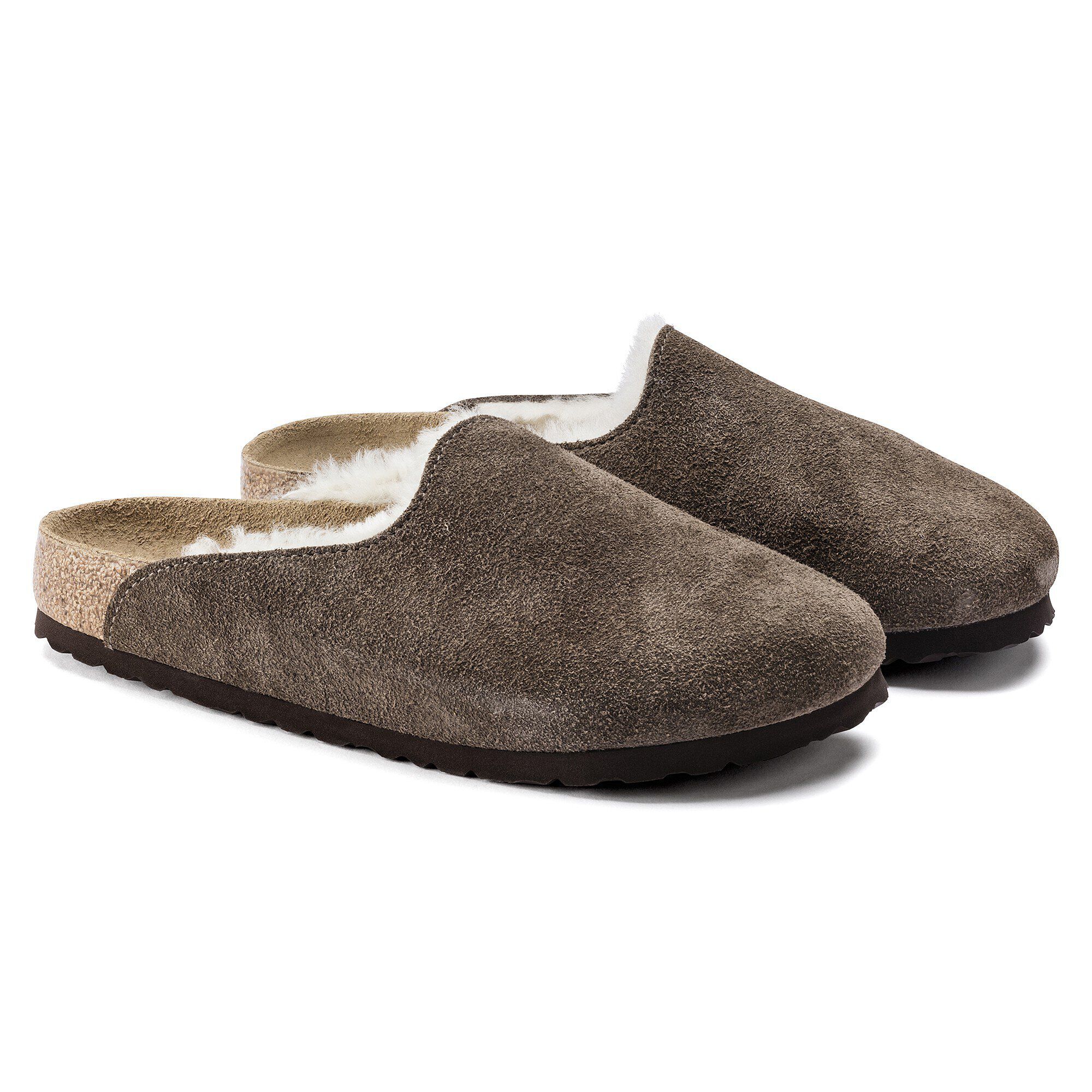 Amsterdam Shearling Suede Leather