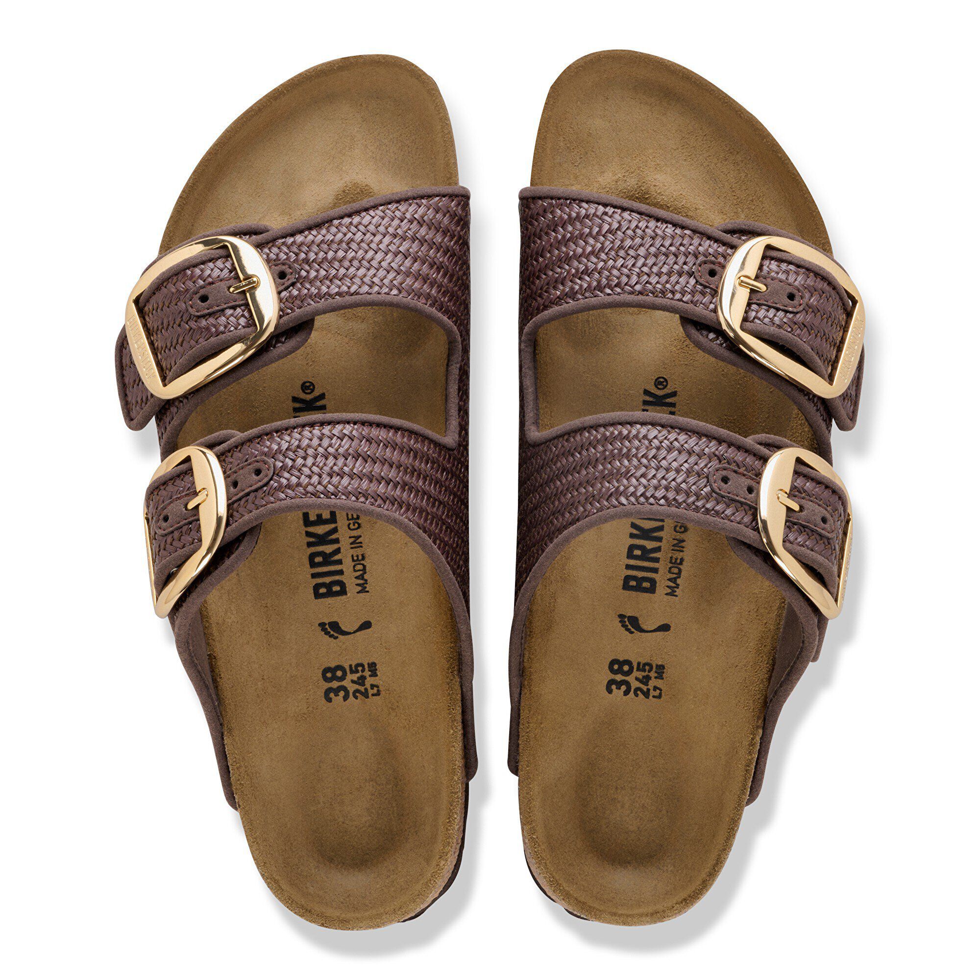 Arizona Big Buckle Raffia Textile