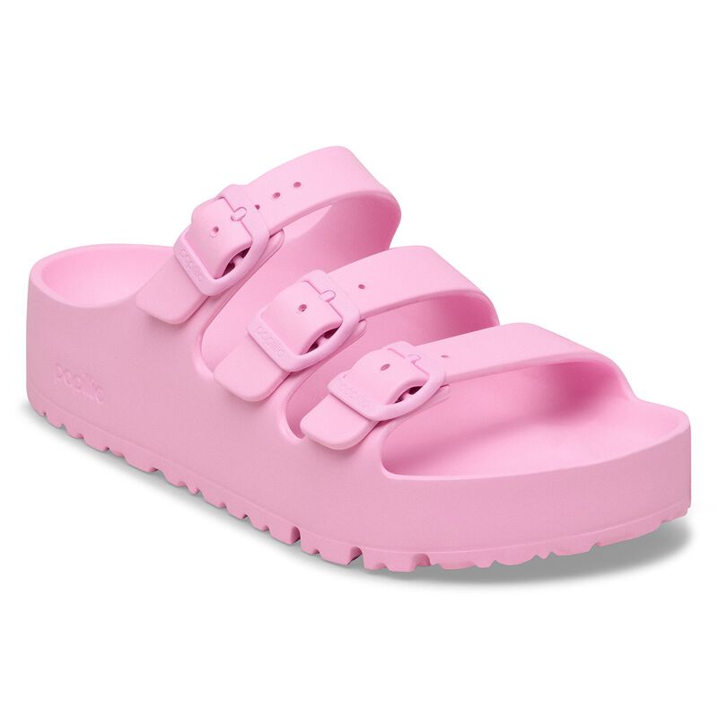 BIRKENSTOCK Florida Flex Platform EVA Black Soft Sole detail