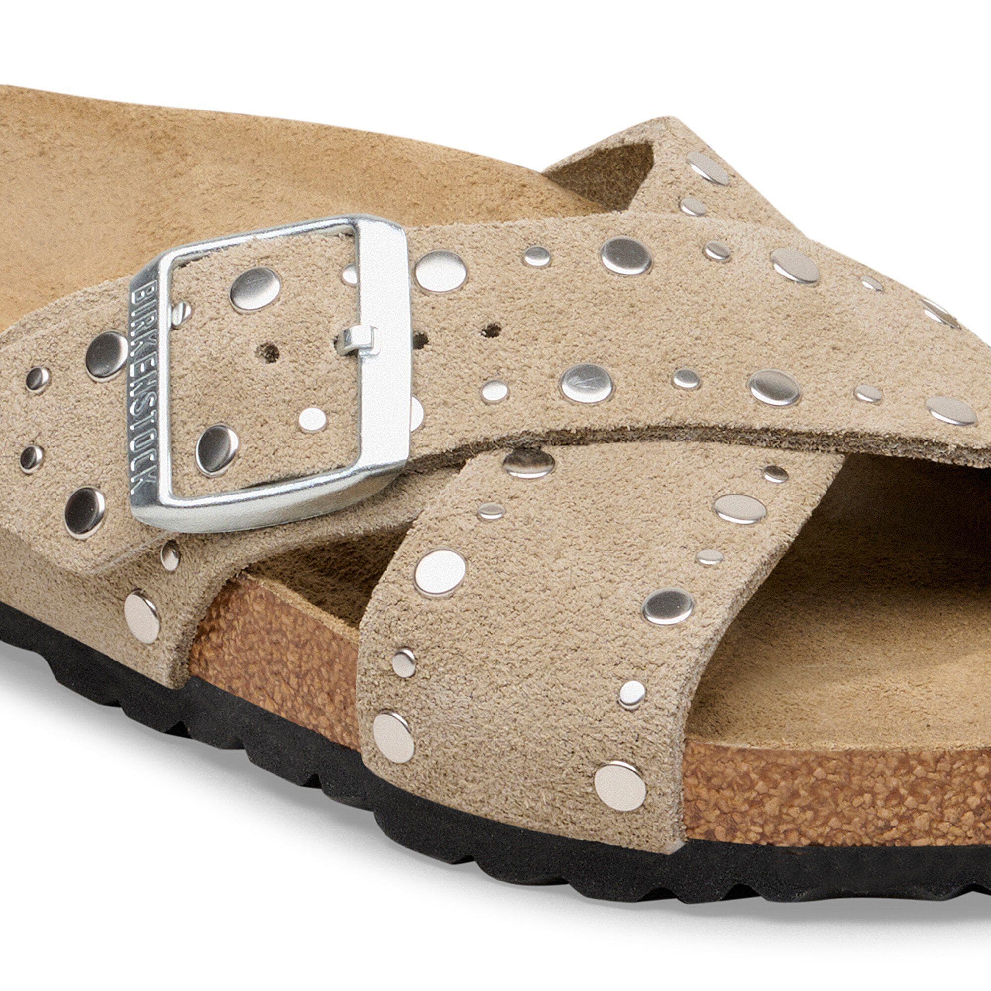 Siena Rivet Border Suede Leather