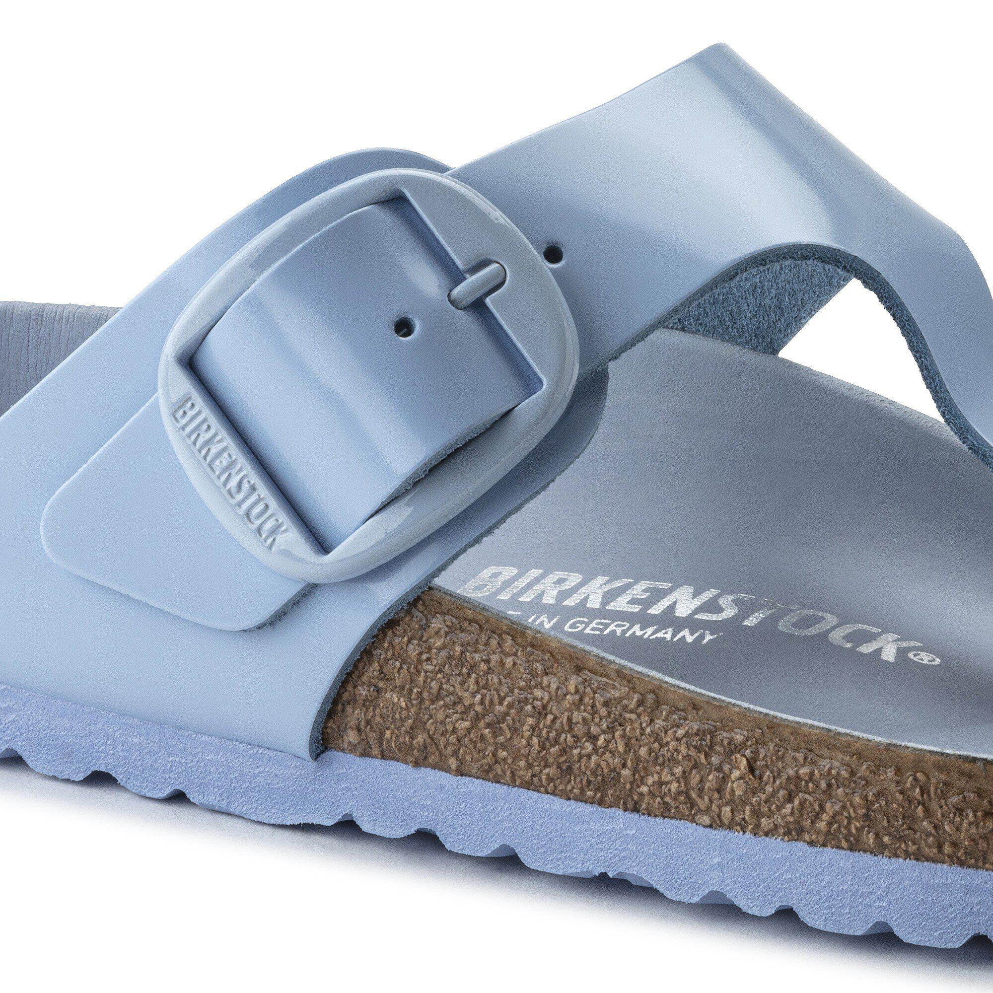 Gizeh Big Buckle Natural Leather Patent