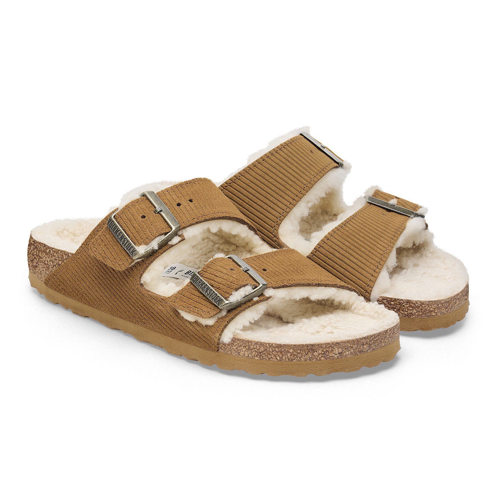 Arizona Shearling Suede Leather-Shearling
