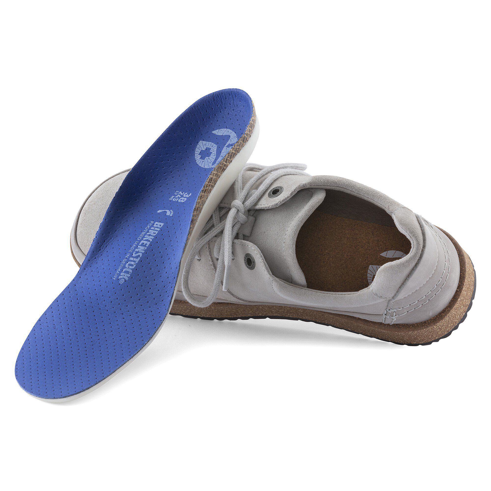 Honnef Low Suede Leather in Color Whale Gray | BIRKENSTOCK US