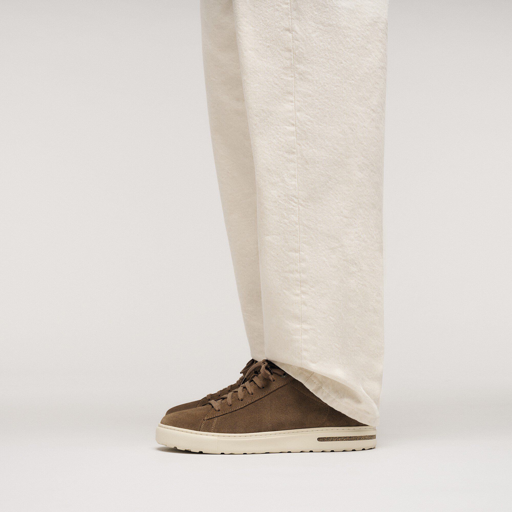 Bend Low Suede Leather with a male model