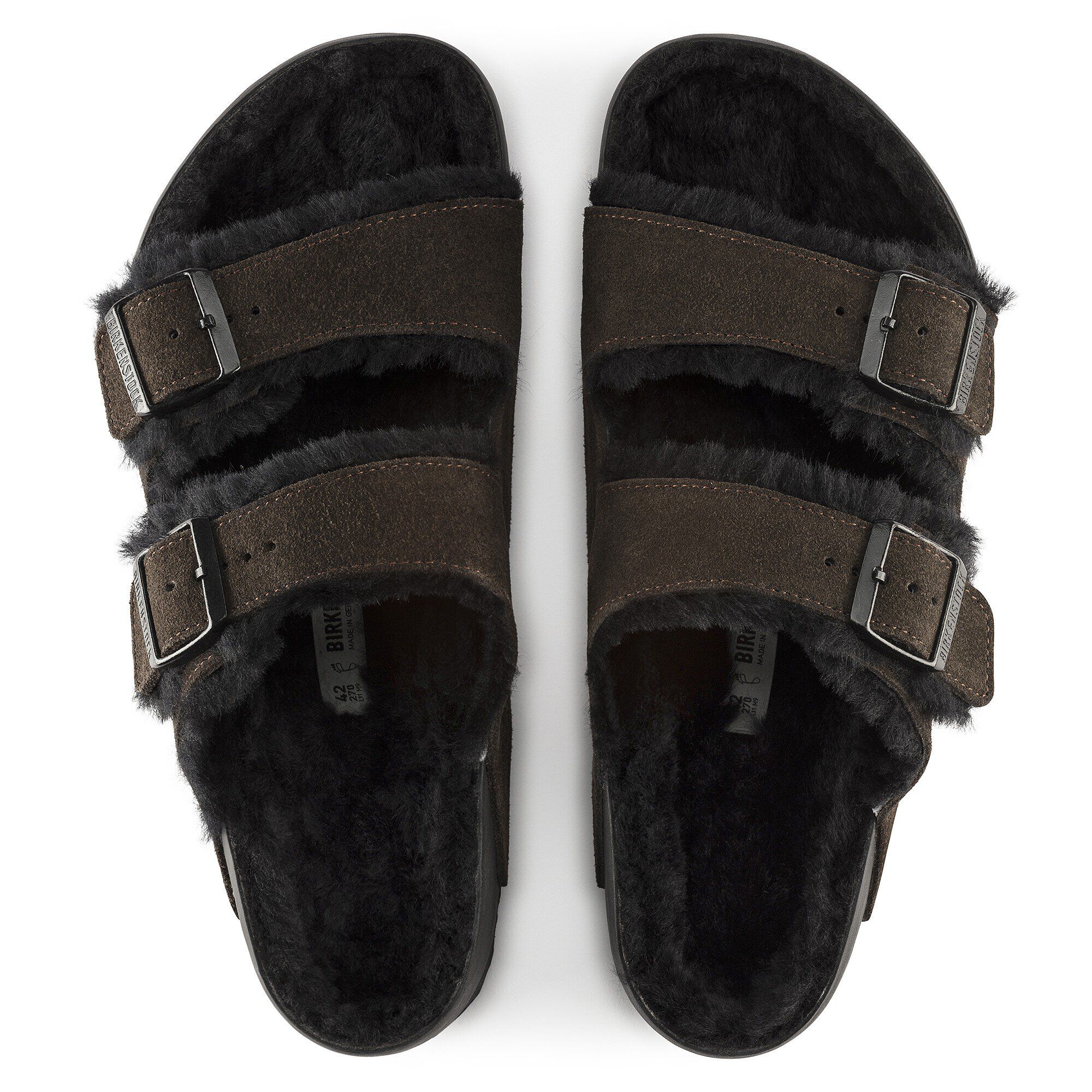 Arizona Shearling Suede Leather