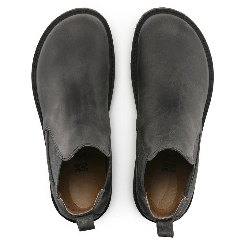 BIRKENSTOCK Stalon Nubuck Leather Graphite Contour Sole detail
