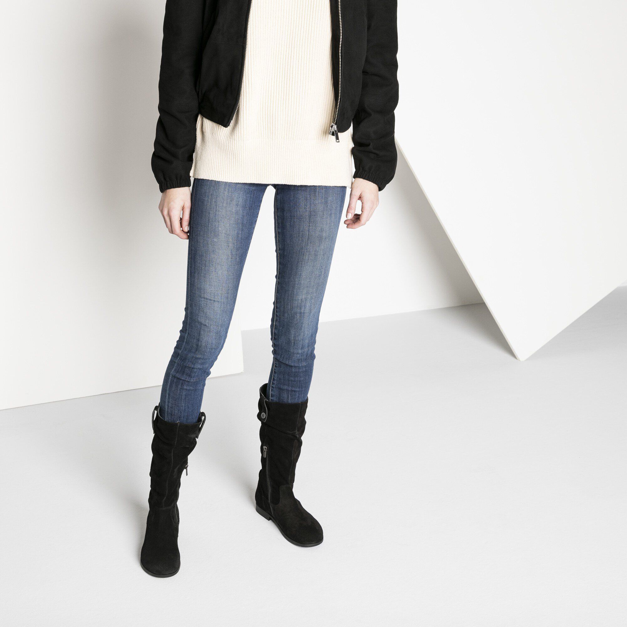 Sarnia High Suede Leather