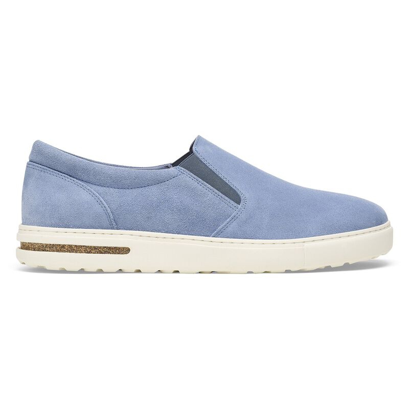 BIRKENSTOCK Oswego Suede Leather Elemental Blue Walk Edit detail