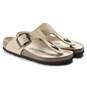 Gizeh Big Buckle Natural Leather Nubuck image numéro 4