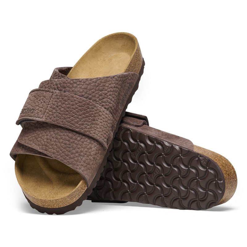 BIRKENSTOCK Kyoto Nubuck Leather Desert Buck Roast Easy Walk detail