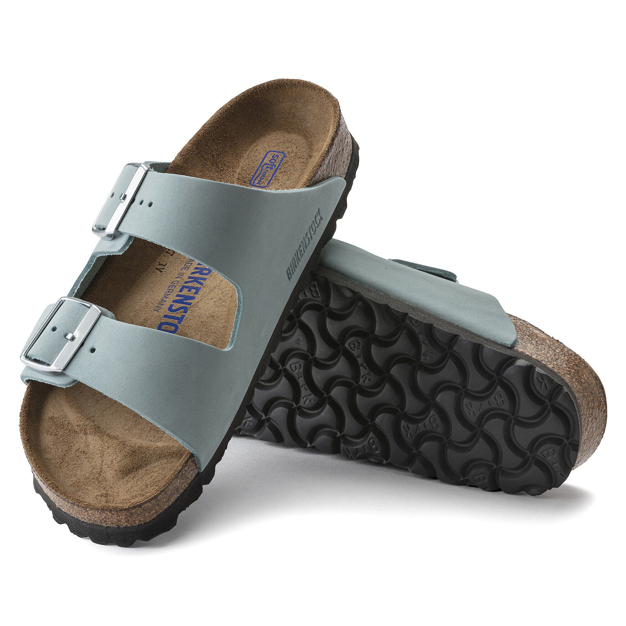 Arizona Lit de pied souple Cuir nubuck