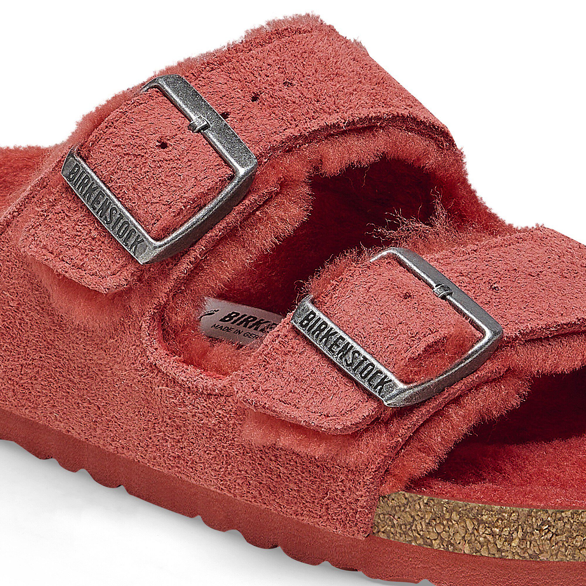 Arizona Shearling Suede Leather