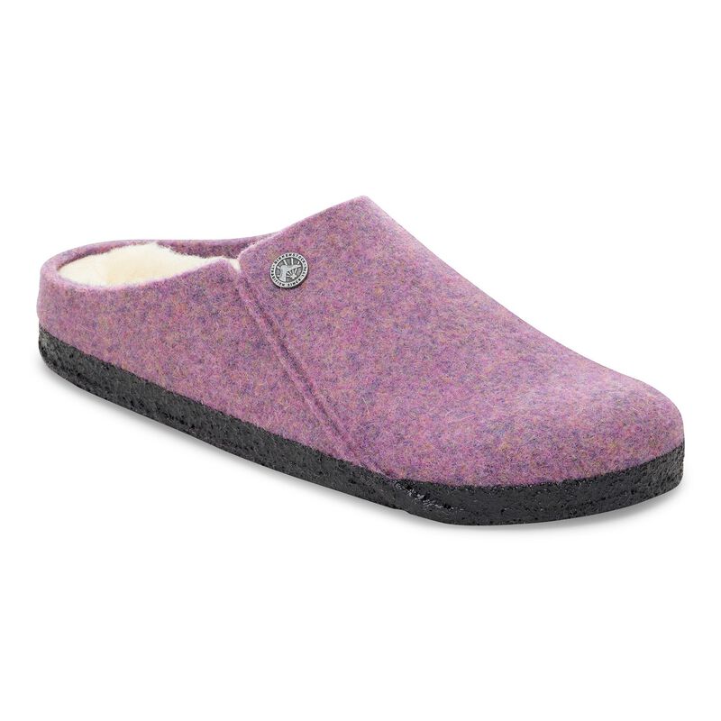 BIRKENSTOCK Zermatt Shearling Felt Mauve Classic Fit detail