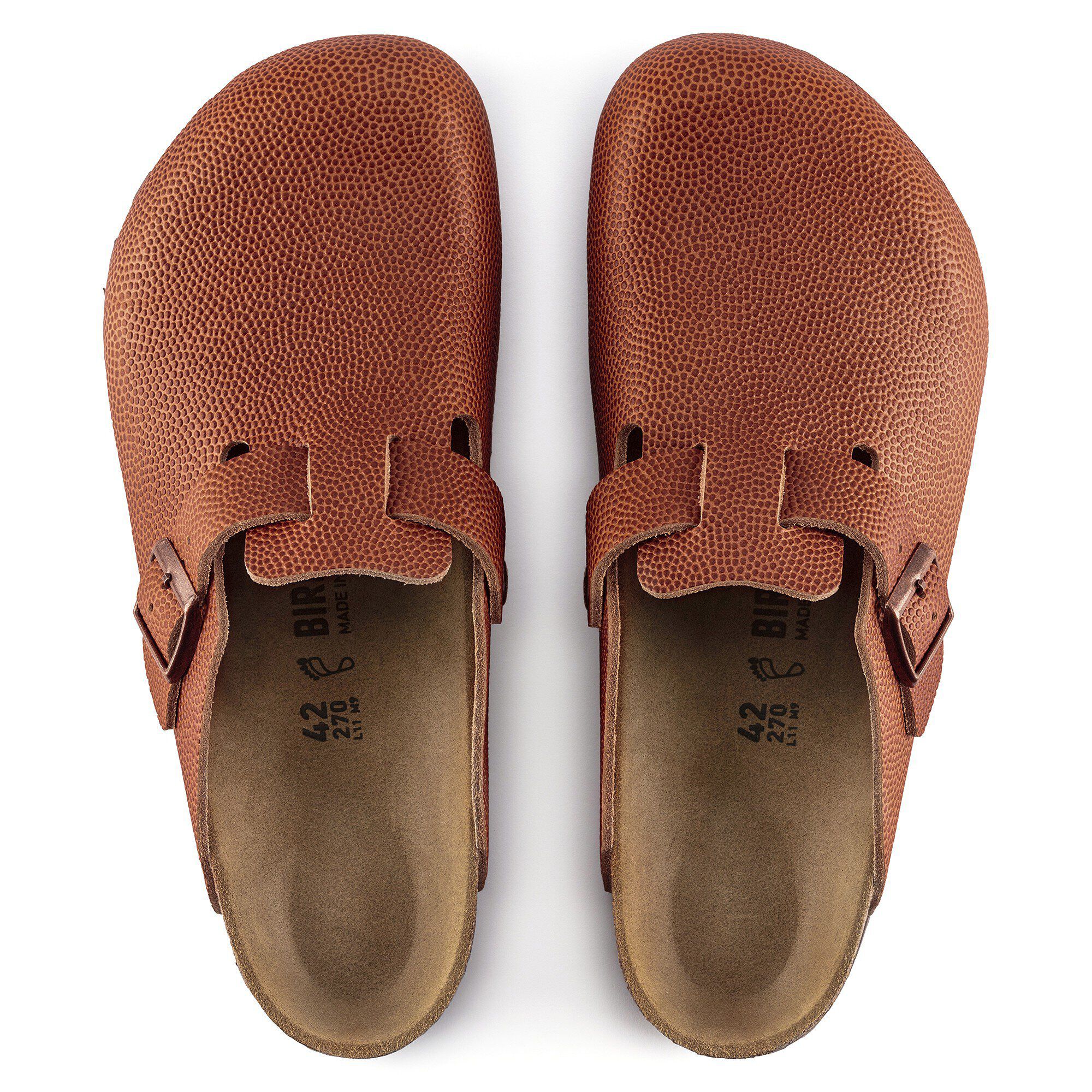 Boston Horween Cuir Naturel Horween Gaufr&eacute;