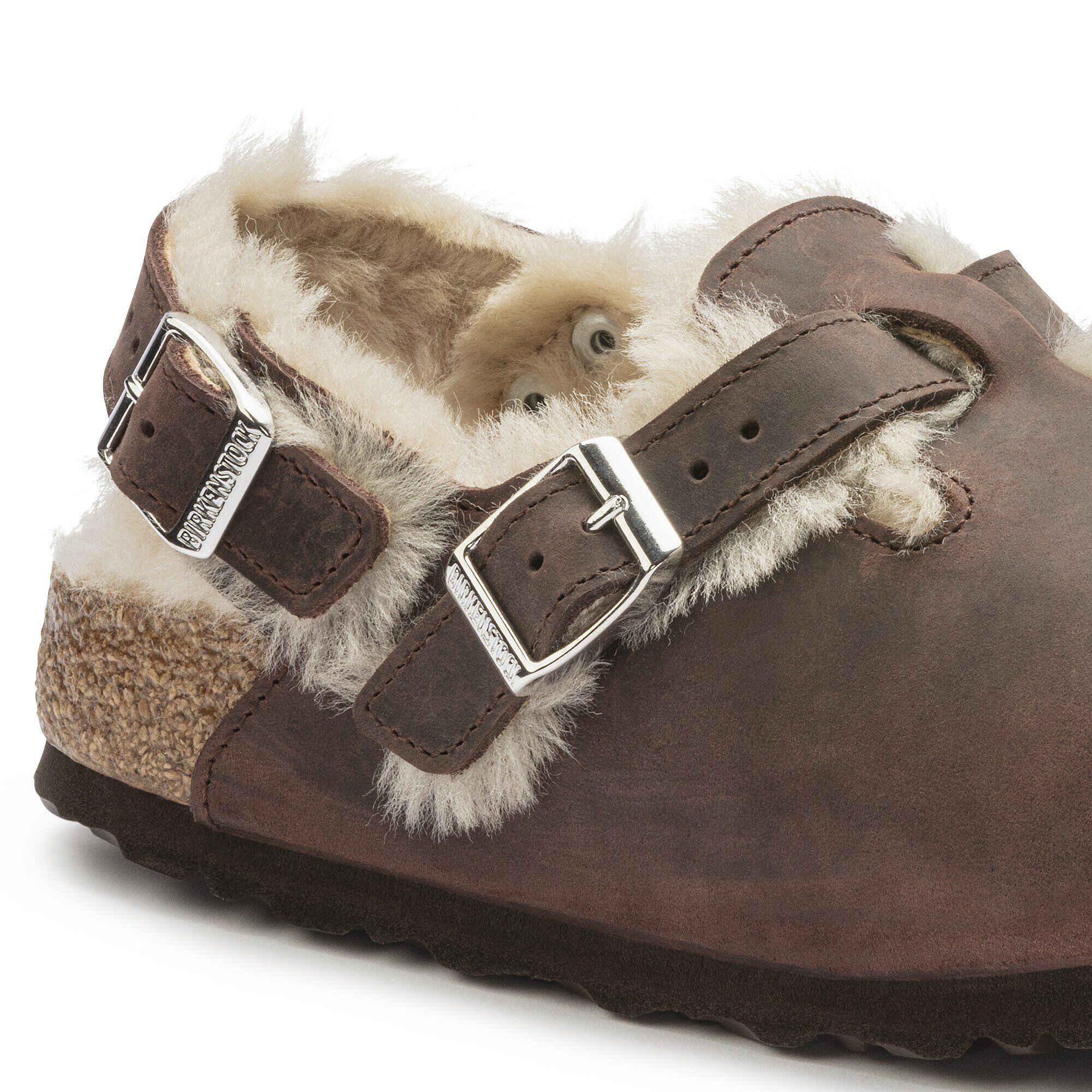 Tokio Shearling Oiled Leather