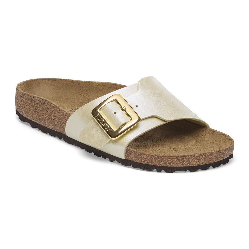 BIRKENSTOCK Catalina Luxe Buckle Birko-Flor Graceful Midnight Blue Walk Edit detail