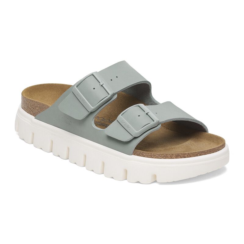 BIRKENSTOCK Arizona Chunky Birko-Flor Sandcastle Soft Footbed detail
