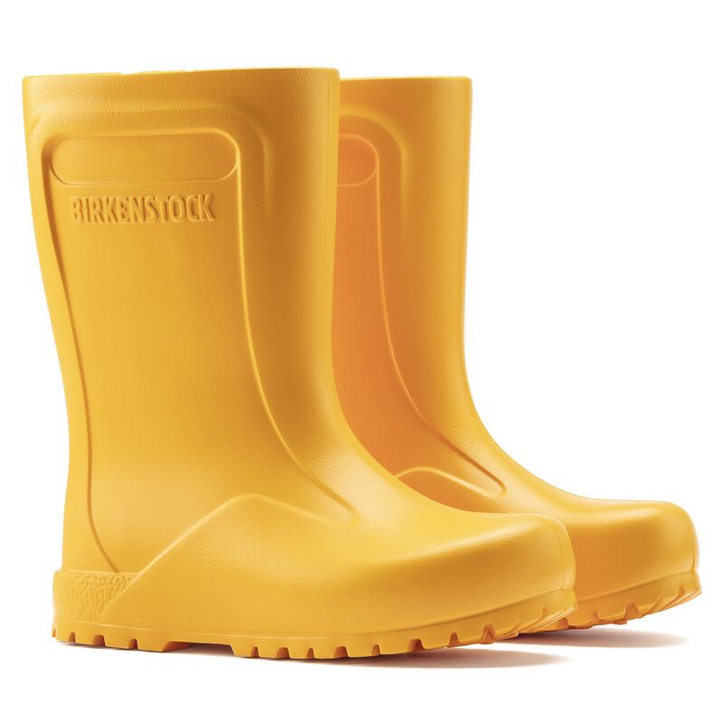 BIRKENSTOCK Derry Kids EVA Scuba Yellow Contour Sole detail