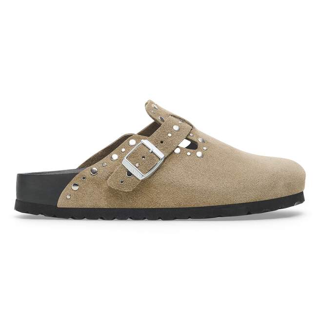 Boston Rivets Suede Leather